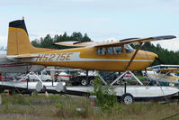 N5275E @ LHD - 1959 Cessna 180B, c/n: 50575 at Lake Hood - by Terry Fletcher