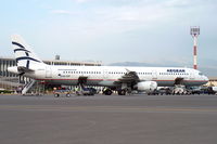 SX-DVP @ LGIR - Aegean Airlines, Airbus A321-231, CN: 3527 - by Air-Micha