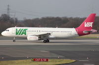 LZ-MDB @ EDDL - Air Via Bulgarien, Airbus A320-232, CN: 3125 - by Air-Micha