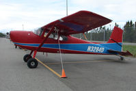 N3284D @ LHD - 1955 Cessna 180, c/n: 32082 at Lake Hood - by Terry Fletcher