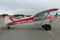 N2426J @ LHD - 1979 Piper PA-18-150, c/n: 18-7909122 at Lake Hood - by Terry Fletcher