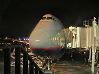 N119UA @ KLAX - United Airlines Boeing 747-422, N119UA at gate 76 KLAX after a trip in from KORD. - by Mark Kalfas