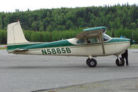 N5885B @ PASX - 1956 Cessna 182A, c/n: 33885 at Soldotna - by Terry Fletcher