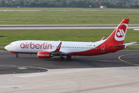 D-ABKK @ EDDL - Air Berlin, Boeing 737-86J (WL), CN: 37753/3261 - by Air-Micha