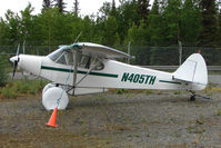 N405TH @ PASX - 1975 Piper PA-18-150, c/n: 18-7509005 at Soldotna - by Terry Fletcher