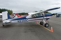 N9399C @ LHD - 1955 Cessna 180, c/n: 31797 at Lake Hood - by Terry Fletcher