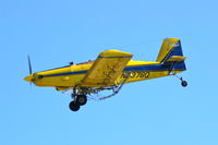N2378Q - Working the field just west of my neighborhood.  Watching from my back yard in North Liberty Iowa