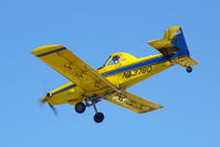 N2378Q - Working the field just west of my neighborhood.  Watching from my back yard in North Liberty Iowa