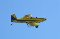 N2378Q - Working the field just west of my neighborhood.  Watching from my back yard in North Liberty Iowa