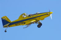 N2378Q - Working the field just west of my neighborhood.  Now watching from my front yard in North Liberty Iowa