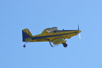 N2378Q - Working the field just west of my neighborhood.  Now watching from my front yard in North Liberty Iowa