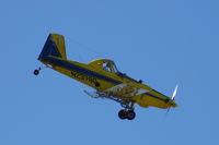 N2378Q - Working the field just west of my neighborhood.  Now watching from my front yard in North Liberty Iowa.