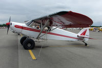N8225C @ LHD - 1954 Piper PA-18, c/n: 18-3668 at Lake Hood - by Terry Fletcher