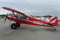 N3680Z @ LHD - 1960 Piper PA-18-150, c/n: 18-7409 at Lake Hood - by Terry Fletcher