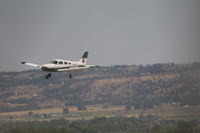 N427RM @ KBIL - Rocky Mountain College Aviation Piper Arrow on a Hot Hot Summer Day - by Daniel Ihde