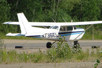 N736EL @ PAUO - 1977 Cessna R172K, c/n: R1722468 at Willow AK - by Terry Fletcher