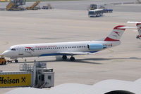 OE-LVM @ VIE - Austrian arrows Fokker 100 - by Chris J