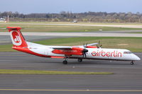 D-ABQD @ EDDL - Air Berlin, De Havilland Canada DHC-8-402Q Dash 8, CN: 4234 - by Air-Micha