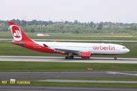 D-ALPD @ EDDL - Air Berlin, Airbus A330-223, CN: 454 - by Air-Micha