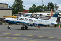 N107TA @ LHD - 1975 Piper PA-32-300, c/n: 32-7540099 at Lake Hood - by Terry Fletcher