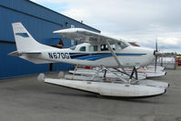 N67DG @ LHD - 1974 Cessna U206F, c/n: U20602375 at Lake Hood - by Terry Fletcher