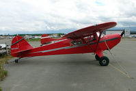 N2005E @ LHD - 1981 Taylorcraft Aviation Corp. F21, c/n: F-1015 at Lake Hood - by Terry Fletcher