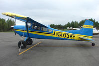 N4038Y @ LHD - 1961 Cessna 185A, c/n: 1850238 at LakeHood - by Terry Fletcher