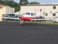 N3XD @ ZPH - On the ramp at Zephyrhills, Florida
