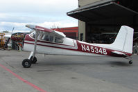 N4534B @ LHD - 1955 Cessna 180, c/n: 31433 at Lake Hood - by Terry Fletcher