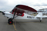 N3617T @ LHD - 1976 Taylorcraft Aviation Corp F19, c/n: F-071 at Lake Hood