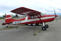 N1364D @ LHD - 1951 Cessna 170A, c/n: 19940 at Lake Hood - by Terry Fletcher
