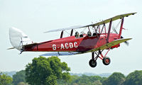 G-ACDC @ EGKH - SHOT AT HEADCORN - by Martin Browne