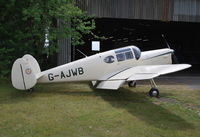 G-AJWB @ EGLM - Miles M38 Messenger 2A powered by a Blackburn Cirrus Major III at White Waltham - by moxy