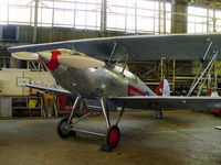 G-BZAS @ EGLB - replica Hawker Fury marked K5673 - by Chris Hall