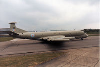 XV250 @ EGDM - Nimrod MR.2 of the Kinloss Strike Wing on the flight-line at the 1990 Boscombe Down Battle of Britain 50th Anniversary Airshow. - by Peter Nicholson
