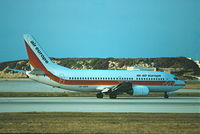 LN-NOR @ LMML - Aircraft leased to Air Europe. - by raymond