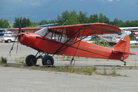 N4604M @ LHD - 1947 Piper PA-11, c/n: 11-108 at Lake Hood - by Terry Fletcher