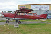 N78130 @ LHD - 1968 Cessna 172K, c/n: 17257493 at Lake Hood - by Terry Fletcher