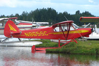 N8655C @ LHD - 1953 Piper PA-18-135, c/n: 18-2787 at Lake Hood - by Terry Fletcher