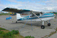 N7907V @ LHD - 1966 Cessna 180H, c/n: 18051807 at Lake Hood - by Terry Fletcher
