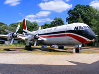 G-APEP @ EGLB - Built at Brooklands in 1961, This is the only complete example of the 44 Vickers Vanguard airliners produced - by Chris Hall