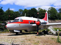 WF372 @ EGLB - Vickers Varsity T.1 preserved at the Brooklands Museum - by Chris Hall