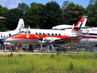 XX499 @ EGLB - Jetstream T.1 XX499 which is owned by Brooklands college - by Chris Hall