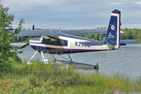 N295B - 1967 Helio USAF U-10D, c/n: 1252 at Willow Seaplane Base AK - by Terry Fletcher