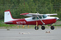 N2791G @ PAAQ - 1959 Cessna 182B, c/n: 52091 at Palmer - by Terry Fletcher