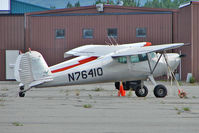 N76410 @ PAAQ - 1946 Cessna 140, c/n: 10836 at Palmer - by Terry Fletcher