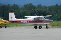 N5616A @ PAAQ - 1956 Cessna 172, c/n: 28216 at Palmer - by Terry Fletcher