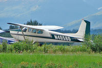 N4058D @ PAAQ - 1957 Cessna 182A, c/n: 34758 at Palmer - by Terry Fletcher