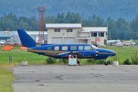 N4585U @ PAAQ - Piper PA-31-350, c/n: 31-8052198 at Palmer - by Terry Fletcher