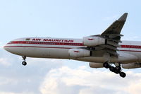 3B-NBJ @ EGLL - Air Mauritius - by Chris Hall